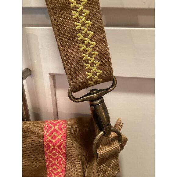 American Girl Canvas Lee Clarke Messenger Shoulder Cross Body Bag - Picture 4 of 12